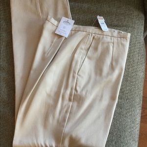 NWT Talbots beige, pants